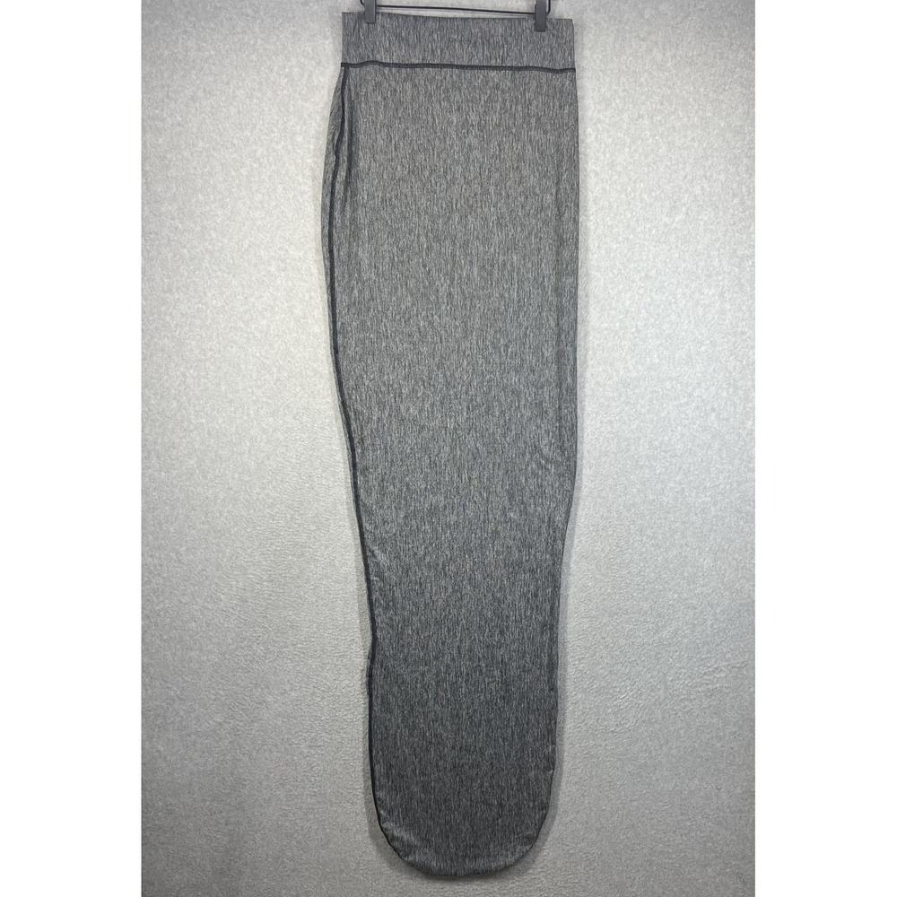 Hug Sleep Sleep Pod Adult M Gray Heathered Swaddle Sleeping Bag EUC
